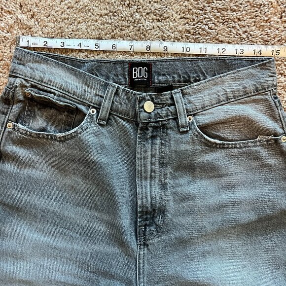 Urban Outfitters BDG High Waisted Cowboy Jeans Black/Gray (Size 29/8) - Picture 6 of 13
